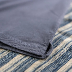 Sunspel Riviera Long Sleeve Shirt - Slate Blue