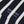 Sunspel Striped Cotton Socks Navy Ecru Close Up Sunspel Lettering