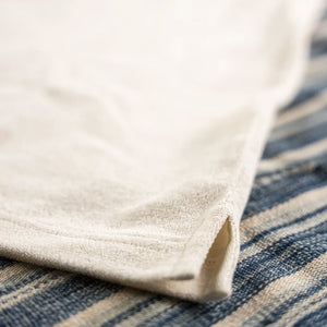 Sunspel Towelling Camp Collar Shirt - Natural