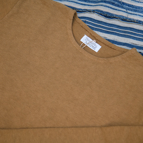 Orgueil OR-9074 16oz Basque Knit Shirt – Khaki