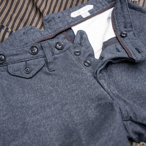 Orgueil Twisted Heather Classic Low Trouser - Slim Straight