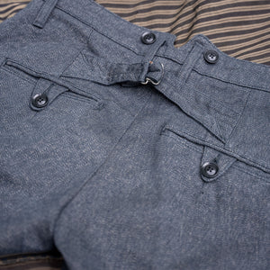 Orgueil Twisted Heather Classic Low Trouser - Slim Straight