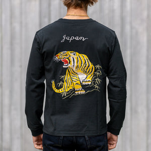 Tailor Toyo ‘Roaring Tiger’ Suka Longsleeve – Black