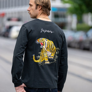 Tailor Toyo ‘Roaring Tiger’ Suka Longsleeve – Black