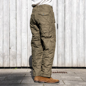 Taion Military Wide Down Pants – Dark Olive
