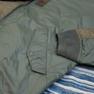 Taion Reversible MA-1 Down Jacket – Crazy Olive x Black / Japan Special
