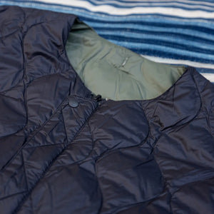 Taion Reversible MA-1 Down Jacket – Crazy Olive x Black / Japan Special