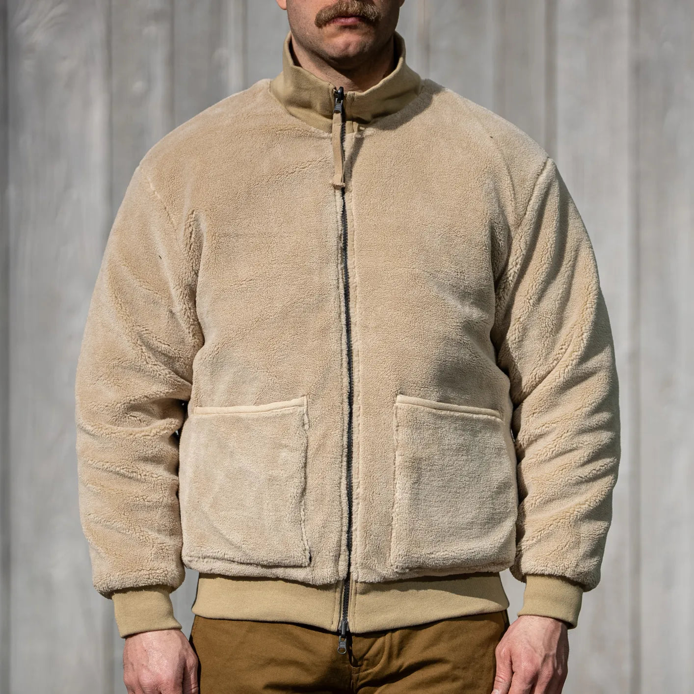 Taion Military Reversible 'Tanker' Down Jacket – Coyote / Beige