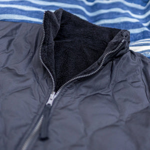 Taion Military Reversible ‘Hi Neck’ Down Jacket – Black / Black