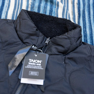 Taion Military Reversible ‘Hi Neck’ Down Jacket – Black / Black