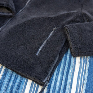 Taion Military Reversible ‘Hi Neck’ Down Jacket – Black / Black