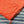 Taion Military W Zip Down Vest Akane Orange detail side zipper