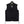 Taion Military W Zip Down Vest Black front flat