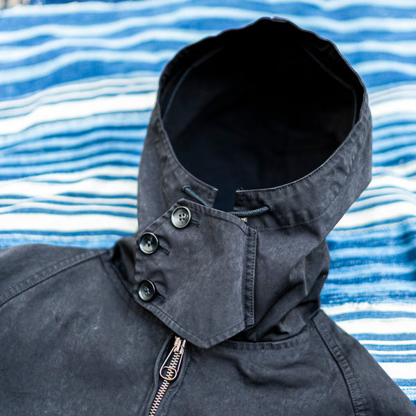 Ten C 13oz OJJ Anorak Jacket – Black