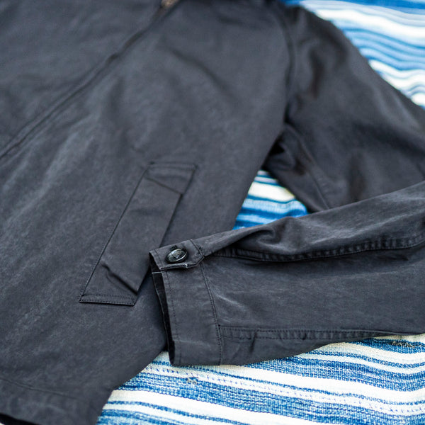 Ten C 13oz OJJ Anorak Jacket – Black