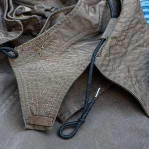 TEN C 13oz OJJ Parka – Dark Olive