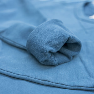 Ten C Garment Dyed Crewneck Sweatshirt – Sky Blue