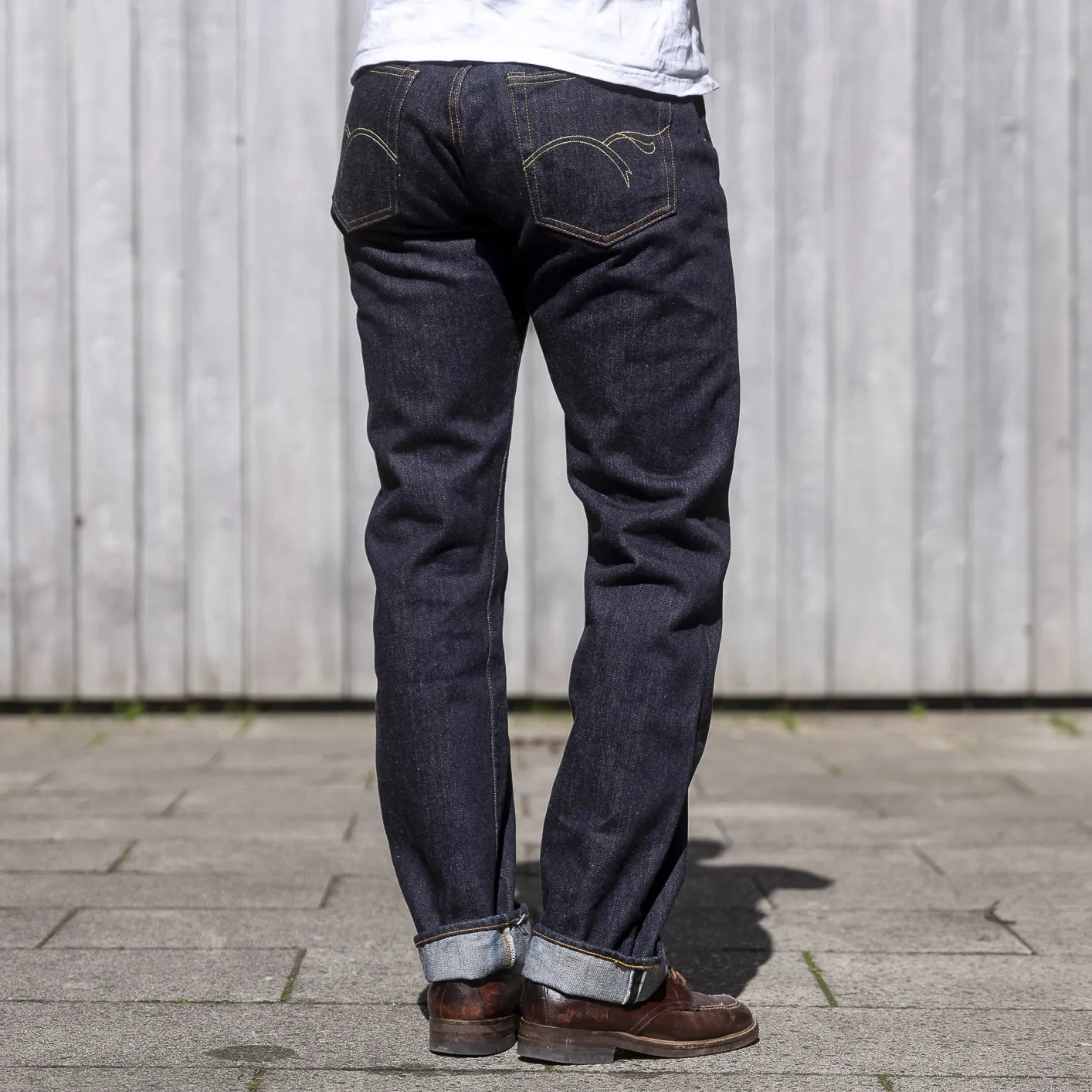 Flat Head FN-8004 Selvedge Jeans – 18oz Wide Tapered Made in Japan Flat Head FN-8004 Selvedge Jeans – 18oz Wide Tapered Made in Japan