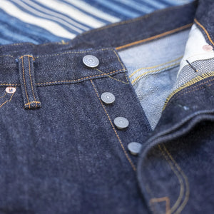 The Flat Head FN-8004 18oz Selvedge Jeans - Wide Tapered