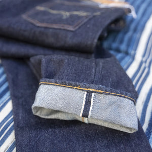 The Flat Head FN-8004 18oz Selvedge Jeans - Wide Tapered