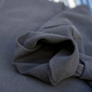 The Flat Head 20oz ‘Legacy Weight’ Loopwheeled T-Shirt - Black