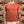 The Flat Head THC 10oz Heavyweight Loopwheeled TShirt Orange worn front