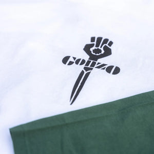 TSPTR ‘Gonzo’ Baseball T-Shirt - White / Green