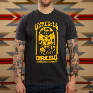 TSPTR Grateful Dredd T-Shirt Vintage Black worn front