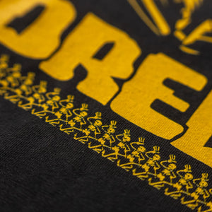 TSPTR Grateful Dredd T-Shirt Vintage Black detail printed skeletons