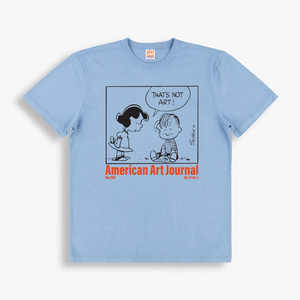 TSPTR Peanuts Art Journal TShirt Sky Blue front