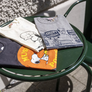 TSPTR ‘President’ Snoopy T-Shirt - Grey Marl