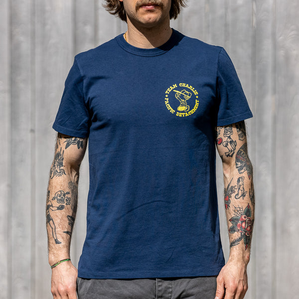TSPTR ‘DASPO’ Charlie Brown T-Shirt – Navy