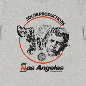 TSPTR Steve McQueen Solar Productions TShirt Grey Marl print