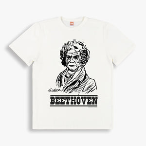 TSPTR Beethoven Peanuts TShirt Vintage White Front