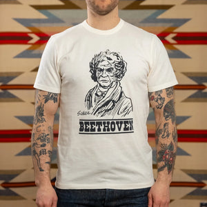 TSPTR Beethoven Peanuts TShirt Vintage White worn front