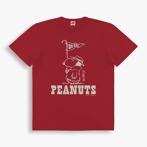 TSPTR So Cal Snoopy T-Shirt Vintage Red Front