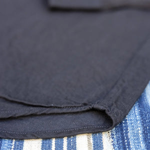 UES 6oz Sulphur Dyed Denim B.D.-Shirt - Black