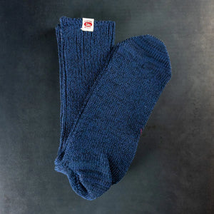 UES Air Twist Crew Socks Navy folded