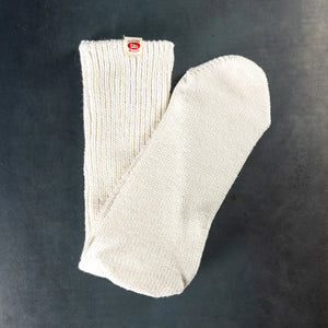 UES Air Twist Crew Socks White folded