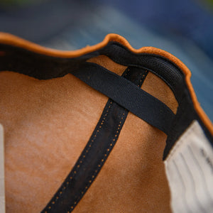 UES Leather Baseball Cap - Camel / Goatskin