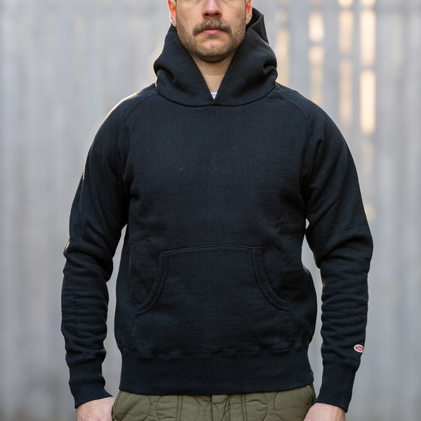 UES 13,5oz Heavyweight Loopwheeled Hoodie – Black