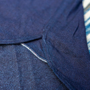 UES 14,5oz Heavy Selvedge Flannel – Indigo Rope-Dyed