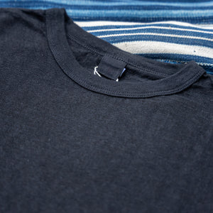 UES 8oz Slub Yarn Linen T-Shirt – Black