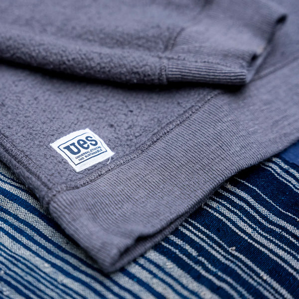 UES 13oz Slub Nep Pocket Sweater - Gray