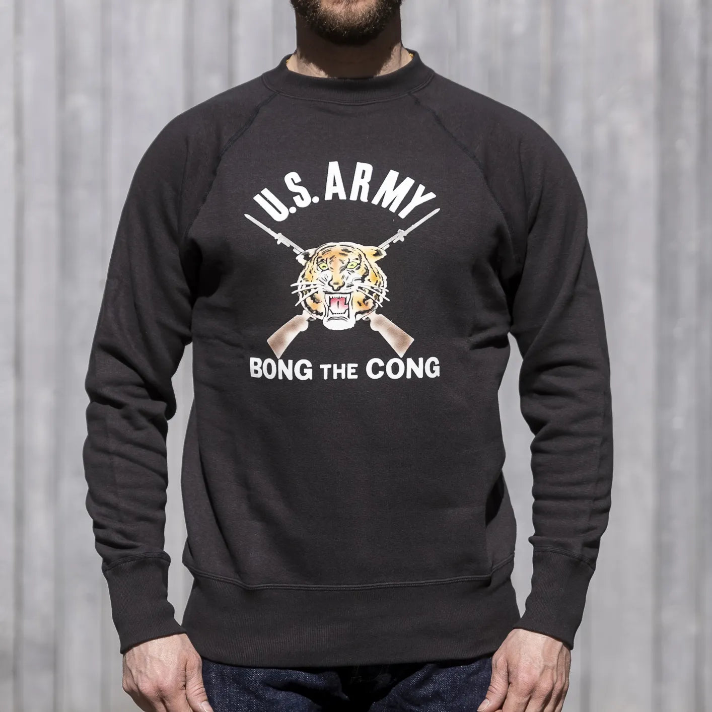 Warehouse Loopwheel Sweatshirt – Lot 409 Bong The Cong Warehouse Loopwheel Sweatshirt – Lot 409 Bong The Cong