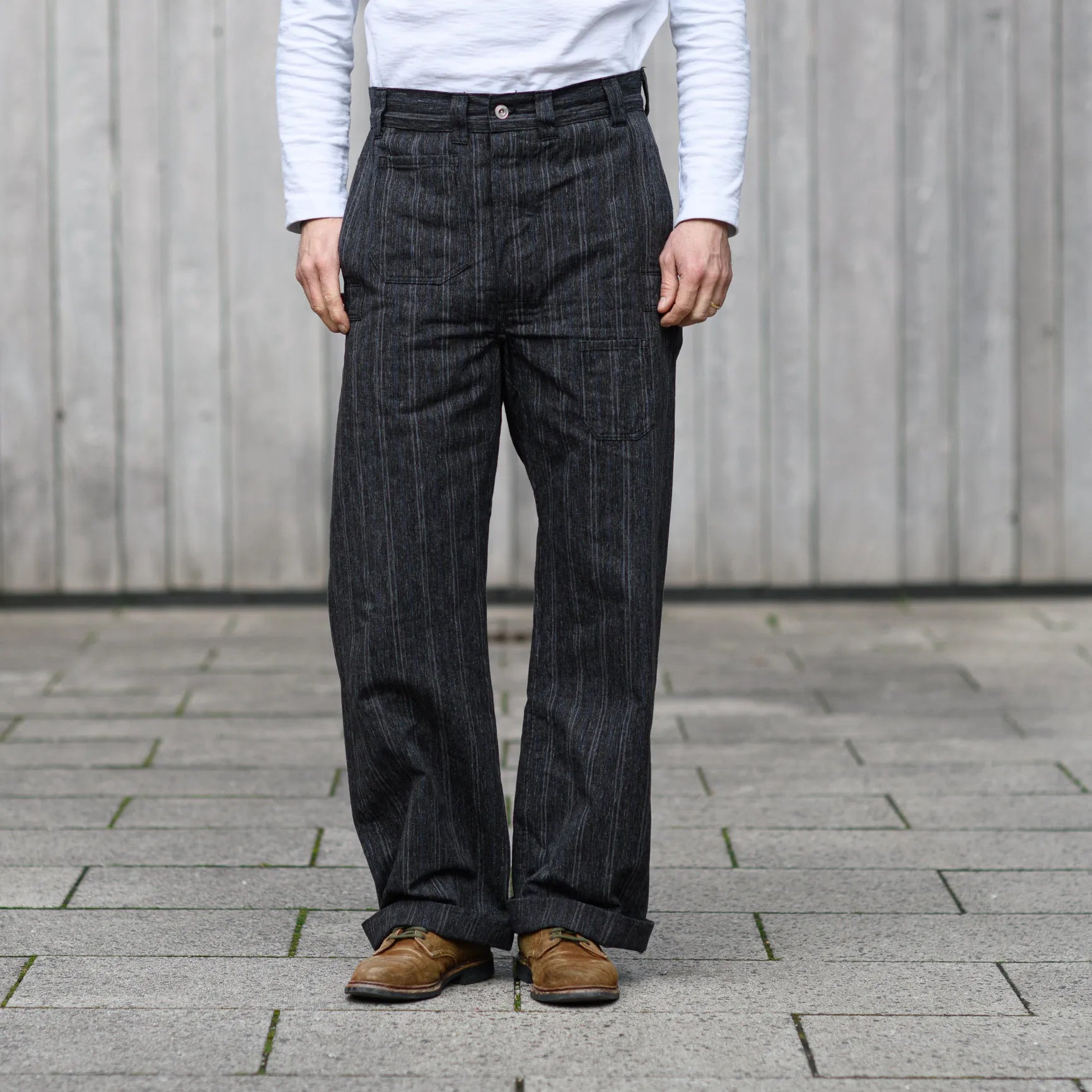 パンツ WAREHOUSE LotJG-01 Netmaker'sTrousers 32 warehouse-john-gluckow-1910s-