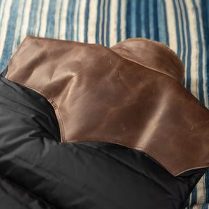 Warehouse Co with Rocky Mountain Featherbed Lot2235 Christy Down Vest Black backside upper half