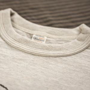 Warehouse Lot 4601 Baldwin Loopwheeled Slub Yarn TShirt Oatmeal detail collar
