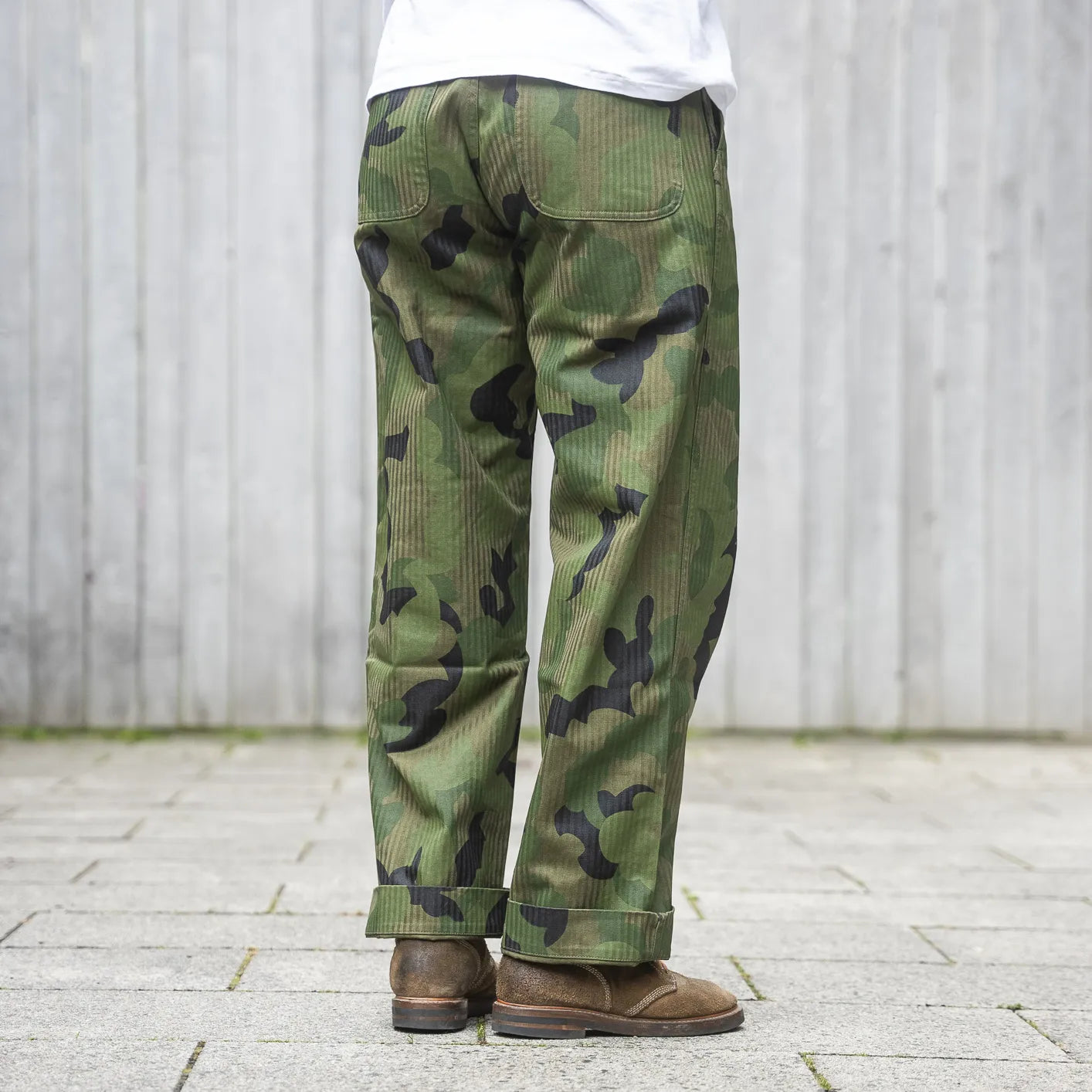 Warehouse 1236 HBT P53 Pants Camo – Made in Japan Warehouse 1236 HBT P53 Pants Camo – Made in Japan