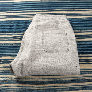 Whitesville 17oz Tubular Knit Heavy Sweat Pants Heather Grey folded